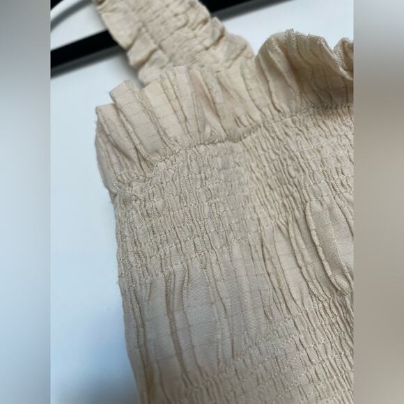 Astr The Label Twiggy Smocked Top Size Small - Picture 6 of 14